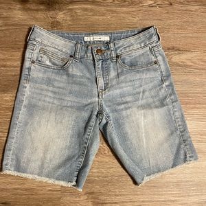 Joe’s Jeans Light Blue Denim Bermuda Shorts